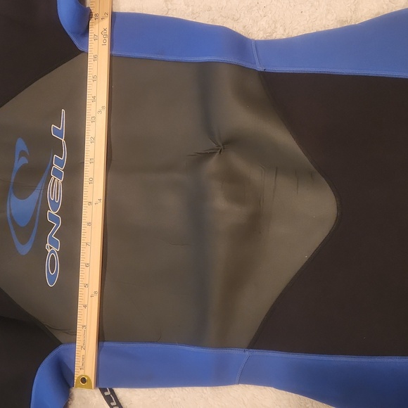 O'Neill Mens Sz XL Wetsuit Surfer Zip Pull Short Sleeve Shorts - Picture 11 of 12
